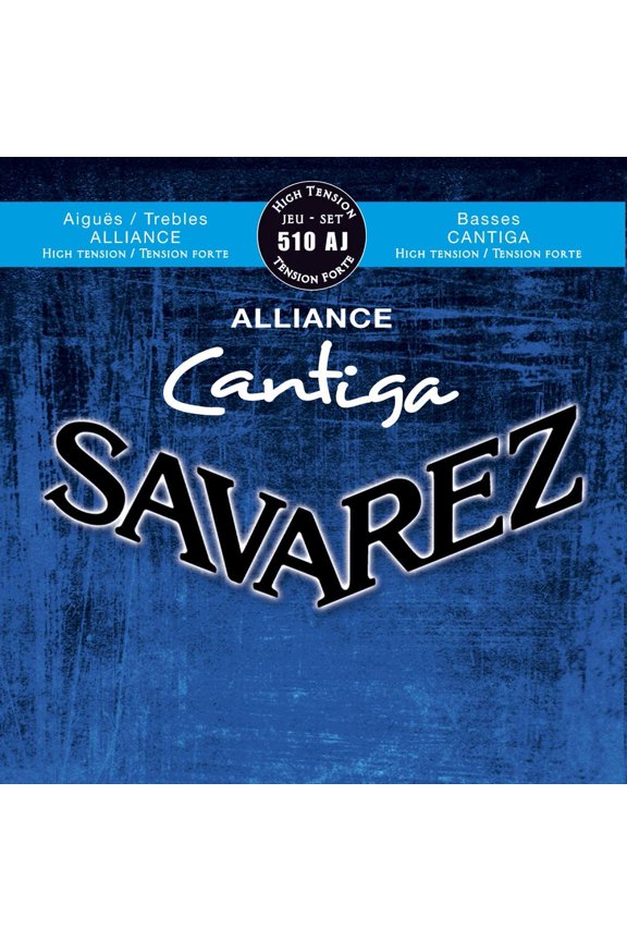 510AJ Alliance Trebles Cantiga Basses High Tension Standard Guitar String Set