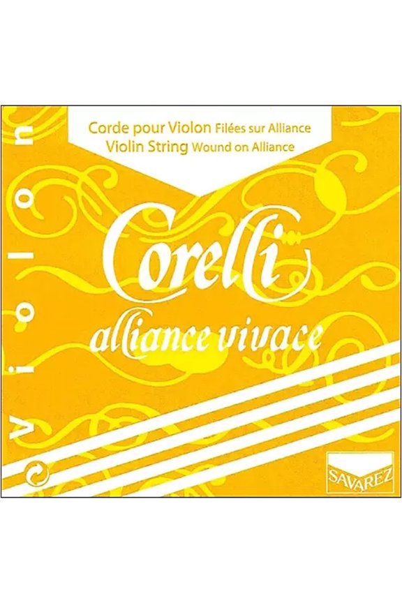 Corelli Alliance Vivace, Violin A String, (Synthetic/Aluminum), 4/4, Forte
