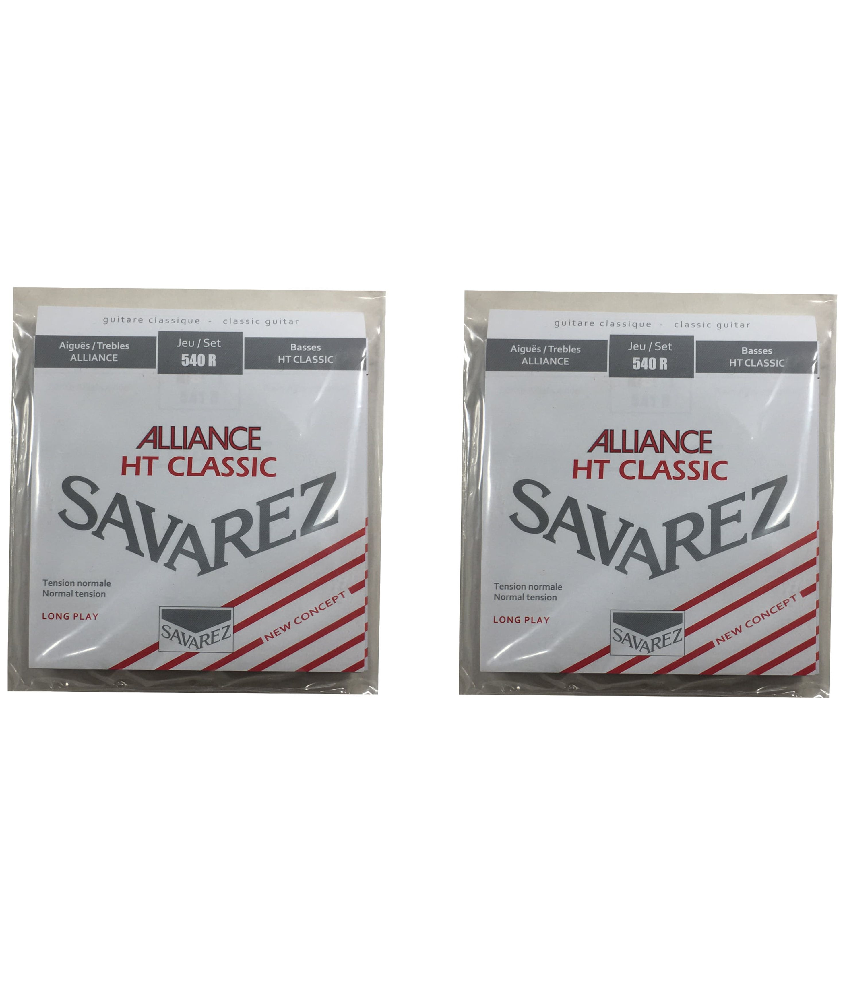 Savarez Guitar Strings 2-Pack HT Classic Alliance Normal Tension 540R