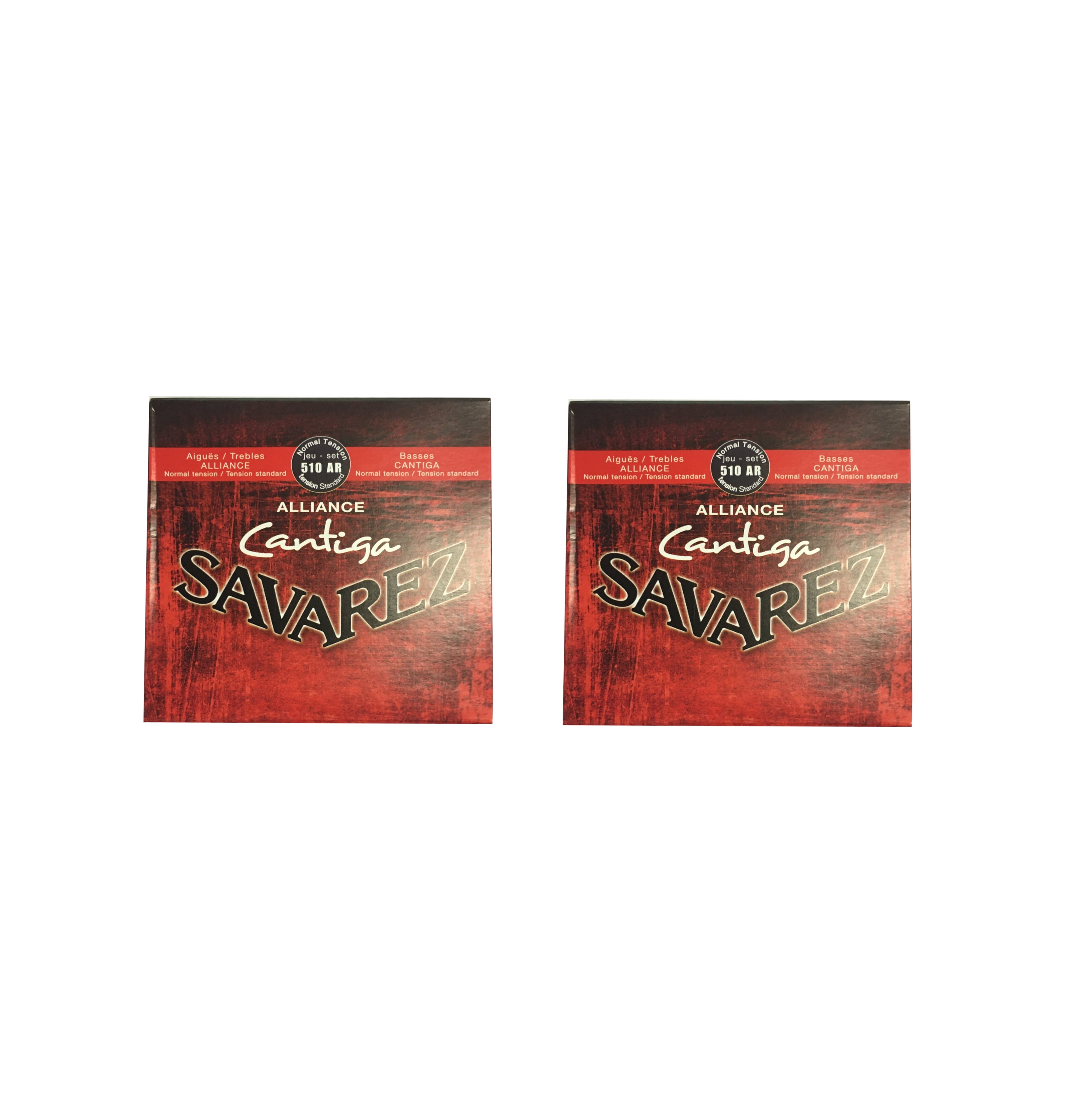 Savarez Guitar Strings 2-Packs Nylon Alliance Cantiga Normal Tension 510AR