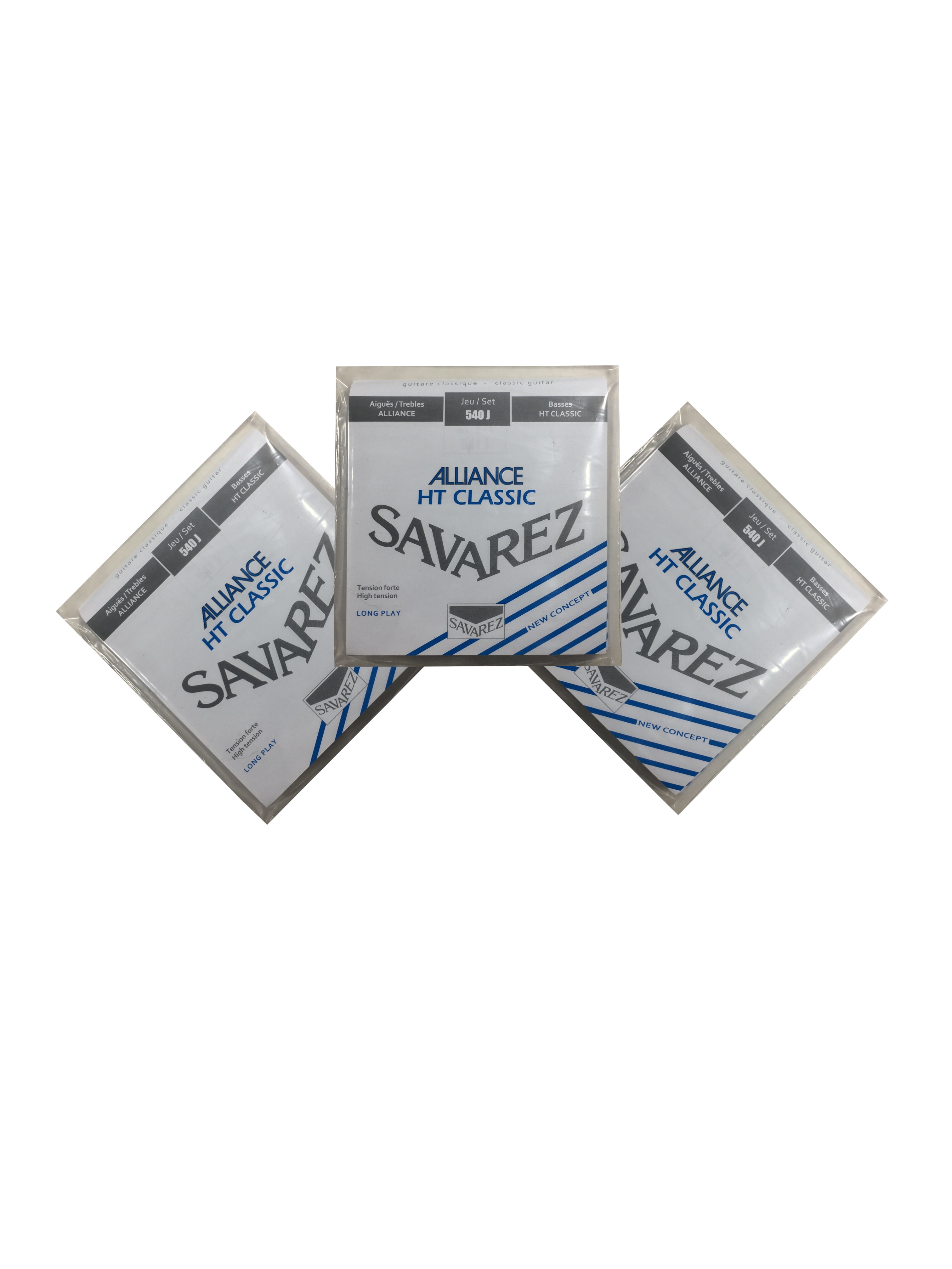 Savarez Guitar Strings 3-Packs HT Classic Alliance High Tension 540J
