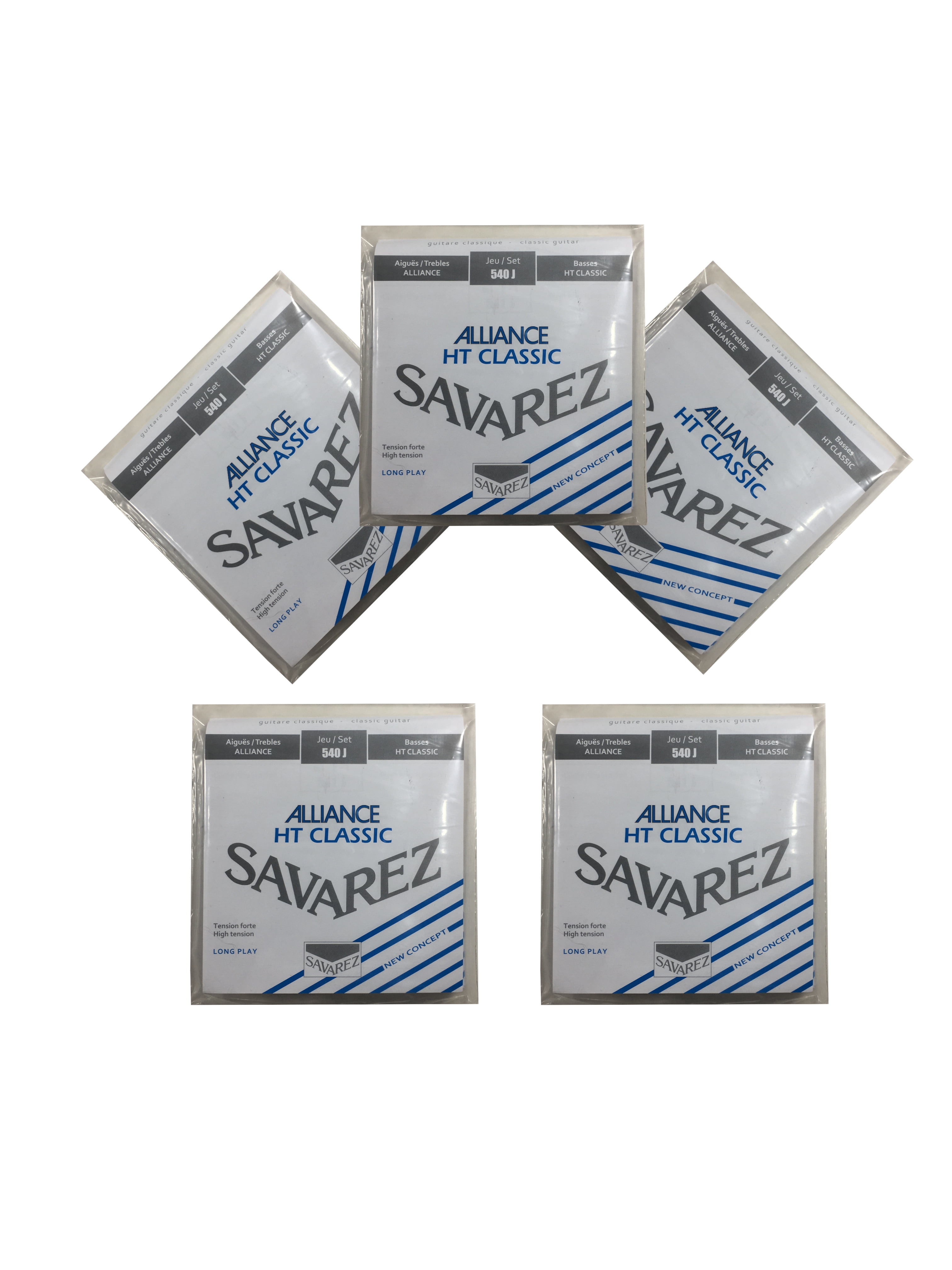 Savarez Guitar Strings 5-Packs HT Classic Alliance High Tension 540J