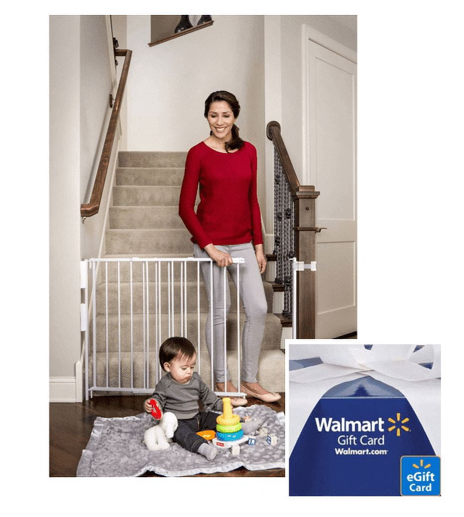 Save $10 Regalo Extra Tall Stairway Baby Gate + $10 Gift Card
