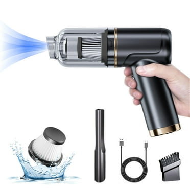 Save up to 50% Skegnu Mini Vacuum, Wireless Handheld Car Vacuum Cleaner Rechargeable, Strong Suction, Dry Use For Car, Keyboard, USB Charging Cable Included for Car Home and Office Cleaning
