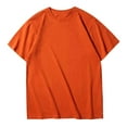 thumbnail image 1 of Gift for Father's Day Summer Fashion Plus Size Mens Shirts Trendy Clothes 2025 Solid Color Casual Ventilate Round Neck Exercise Short Sleeve Up to 65% off!, 1 of 3
