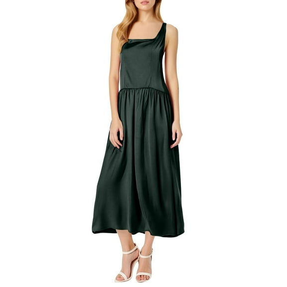 Save 65% Instantly!Suumer Plus Size Womens Dresses Bohemian Spaghetti Strap Smocked Tiered Long Beach Sun es Sleeveless Solid Maxi