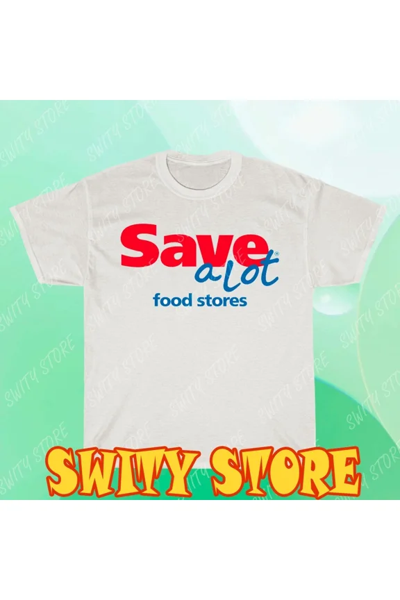 Save A Lot Grocery Market Logo Men's T-Shirt Funny Size S to 5XL