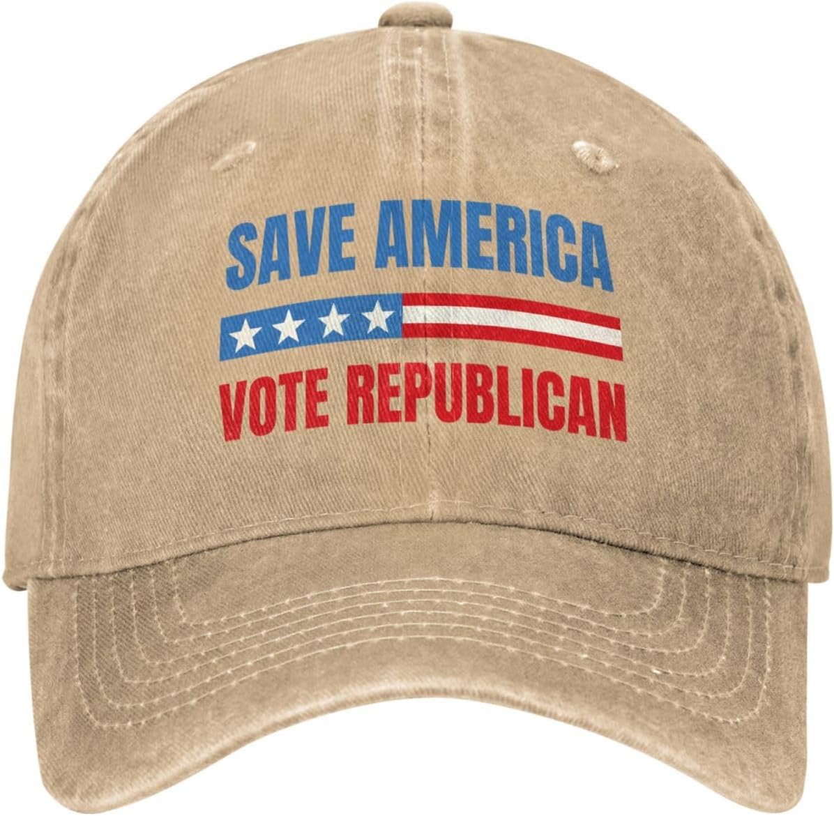 Save America Republican Vote Trump 2024 BaseballCaps Denim Hat
