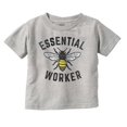 thumbnail image 1 of Save Bees Essential Workers Earth Day Toddler Boy Girl T Shirt Infant Toddler Brisco Brands 12M, 1 of 6