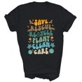 Recycle Rescue Save Bees Rescue Animals Recycle Earth Day Unisex Shirt Gift - Walmart.com