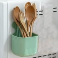 thumbnail image 1 of Magnetic Refrigerator Storage Box Side Wall Storage Organizer White Pink Green Storage Basket, 1 of 6