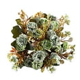 thumbnail image 1 of Save Big Matoen 2Pcs Vintage Artificial Silk Flower Bundles Artificial Fake Flowers Faux Plastic Shrubs Plants for Garden Patio Porch Window Box Home Wedding Farmhouse Hanging Décor, 1 of 1