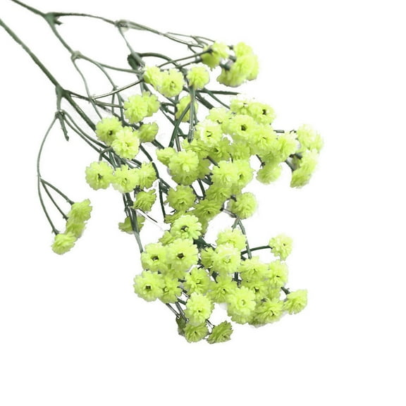 Save Big Matoen 65cm Baby Breath/Gypsophila Artificial Fake Silk Plants Wedding Party Decoration Real Touch Flowers DIY Home Garden(Green)