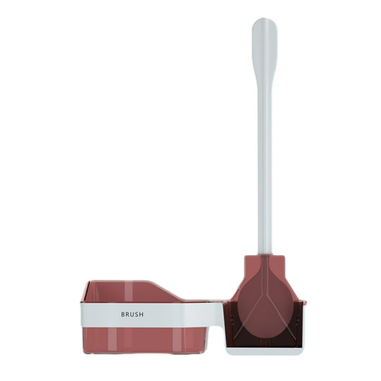 Pink toilet brush deals