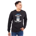 thumbnail image 1 of Save Drama Your Llama Nerdy Funny Long Sleeve TShirt Men Women Brisco Brands S, 1 of 6