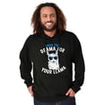 thumbnail image 1 of Save Drama Your Llama Nerdy Funny Unisex Plus Fleece Graphic Hoodie Brisco Brands 2X, 1 of 5