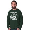 thumbnail image 1 of Save Earth Global Warming Go Green Long Sleeve TShirt Men Women Brisco Brands 3X, 1 of 6