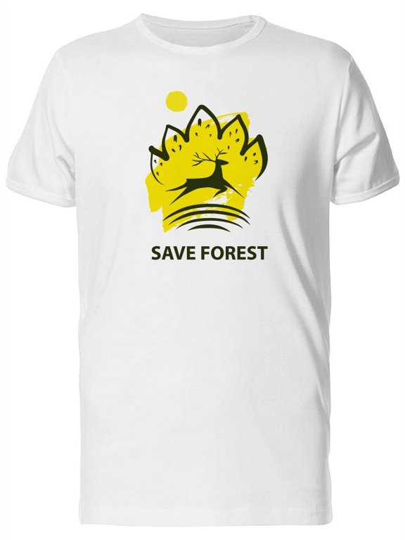 Save Forest Logo Tee Men's -Image by Shutterstock