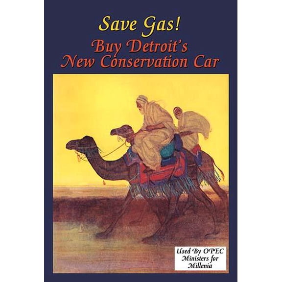 Save Gas!- Fine Art Canvas Print (20" x 30")