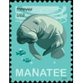 thumbnail image 1 of Save Manatees USPS Forever Postage Stamp 5 Books of 20 US First Class Celebrate Ocean Water Animal Announcement Wedding Holiday (100 Stamps), 1 of 1
