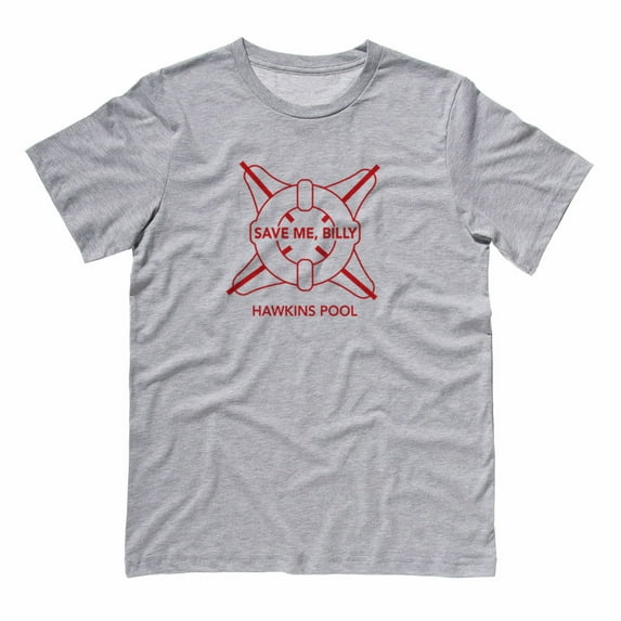 Save Me Billy Lifeguard Shirt 2X-Large Grey