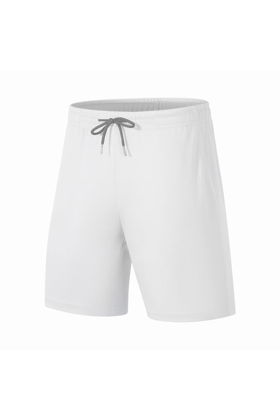 Save On Mens Mesh Shorts Elastic High Waist Pant Lace-Up Adjustable Pettipants Quick Dry Active Shorts Plus Size Trousers Plain Basic Bottoms Clothes Gym Shorts Hiking Sweatpants