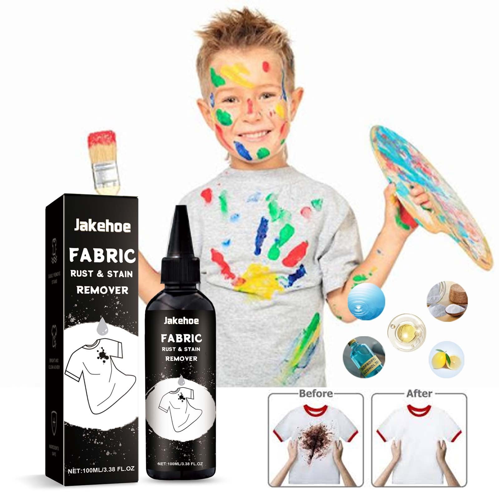 Save More, Fabric Rust Stain Remover, 100ml Stubborn Rust Removal