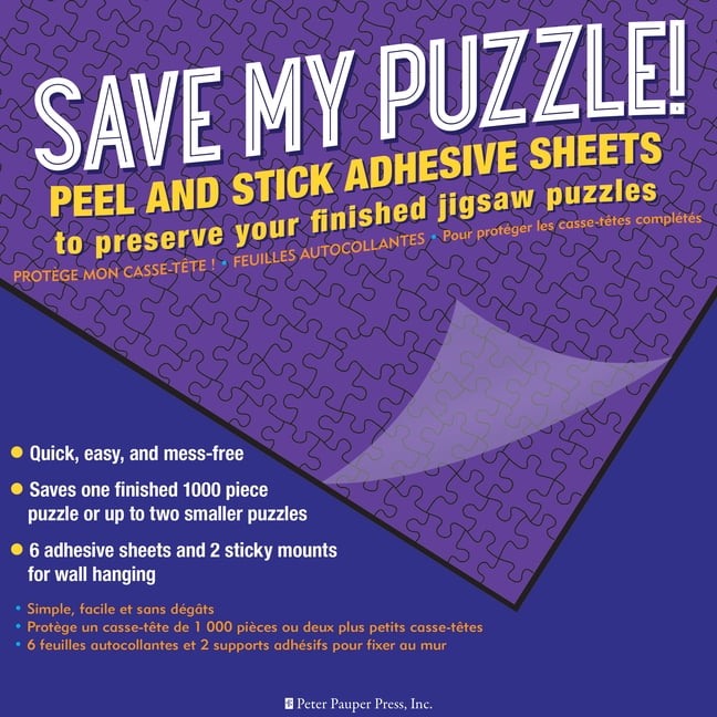 Save My Puzzle! Peel an Stick Adhesive Sheets (Other)