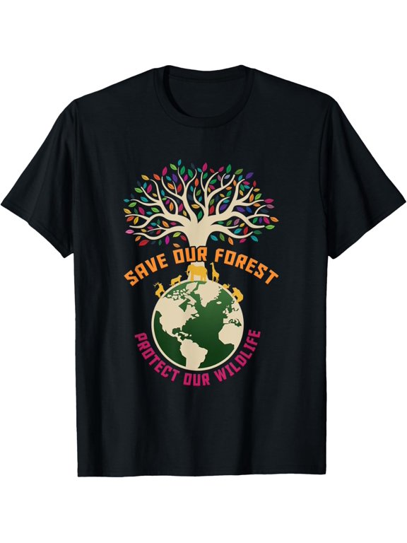Save Our Forest Protect Our Wildlife T Shirt
