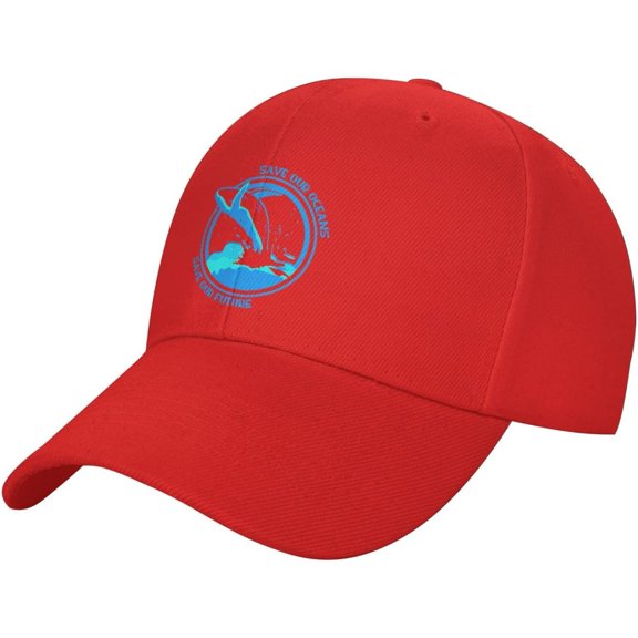 Save Our Oceans Save Our Future Baseball Hat Adjustable Classic Dad Hat for Men Women,Black