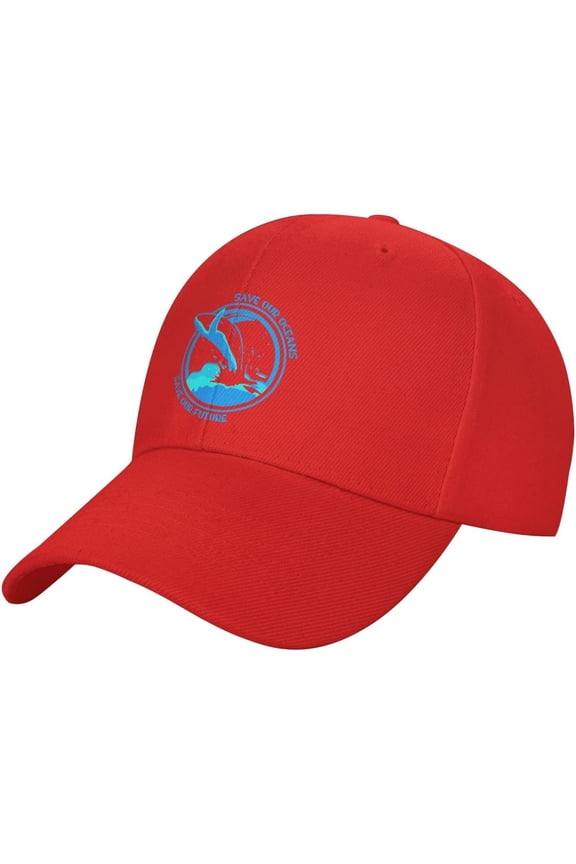 Save Our Oceans Save Our Future Baseball Hat Adjustable Classic Dad Hat for Men Women,Black