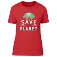 thumbnail image 1 of Save Our Planet T-Shirt Women -Image by Shutterstock, Female x-Large, 1 of 2
