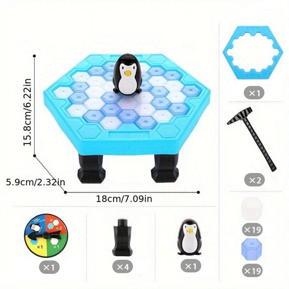 Save Penguin Ice-Breaking Table Game