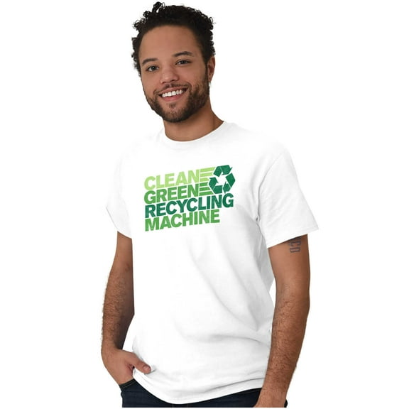 Save Planet Go Green Love Earth Day Men's Graphic T Shirt Tees Brisco Brands L