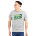 thumbnail image 1 of Save Planet Go Green Love Earth Day Plus Size Crewneck Graphic Tee Shirt Brisco Brands 2X, 1 of 5
