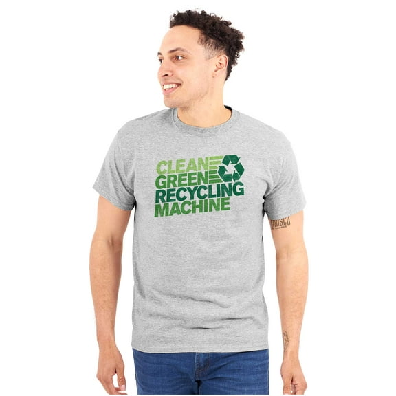 Save Planet Go Green Love Earth Day Plus Size Crewneck Graphic Tee Shirt Brisco Brands 2X