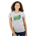 thumbnail image 1 of Save Planet Go Green Love Earth Day Womens Fitted Plus Size Graphic Tee Brisco Brands 2X, 1 of 5