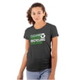 thumbnail image 1 of Save Planet Go Green Love Earth Day Womens Slim Fit Graphic Tee Brisco Brands S, 1 of 5