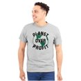 thumbnail image 1 of Save Planet Love Earth Climate Change Plus Size Crewneck Graphic Tee Shirt Brisco Brands 2X, 1 of 5