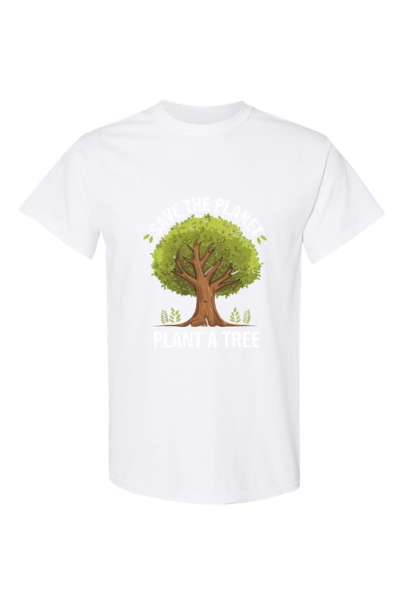 Save Planet Plant Tree Eco Friendly Nature Forest Life T-Shirt, for men & women, up to size 5XL
