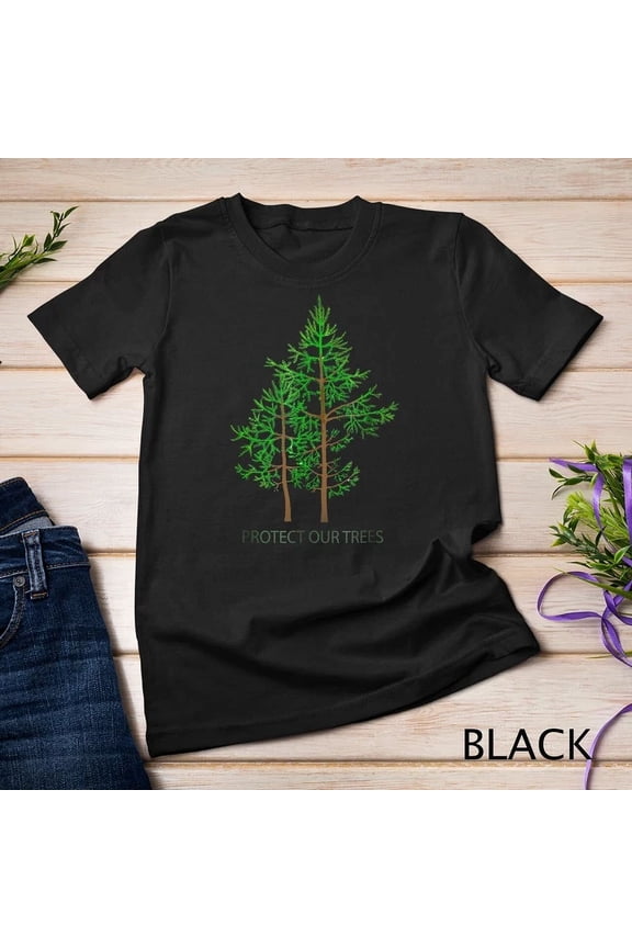 Save Protect Trees Stop Deforestation Tree Hugger T-Shirt