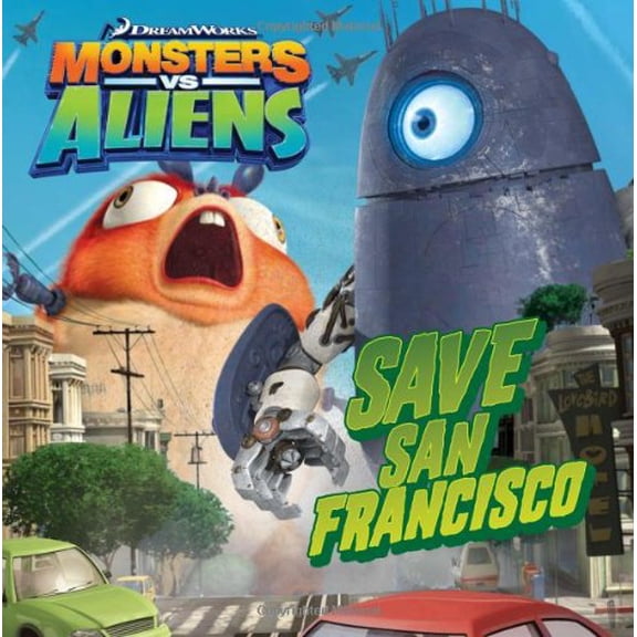 Pre-Owned DreamWorks Monsters vs. Aliens: Save San Francisco Paperback
