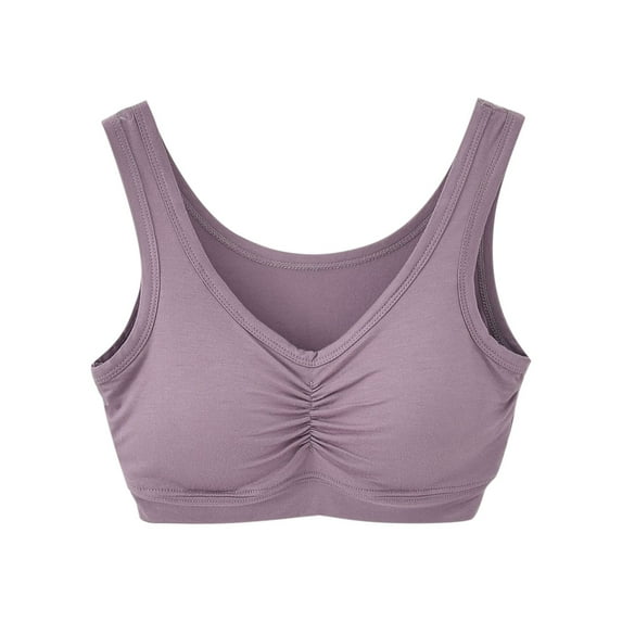 Save On Sports Bras for Women No Underwire Bralettes Push Up Bras Top One Piece Seamless Bra Full Coverage T-Shirt Bra Workout Yoga Sports Bra Vest Lounge Underwear 2025