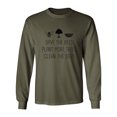 thumbnail image 1 of Save The Bees Plant More Trees Adult Long Sleeve T-shirt, 1 of 3