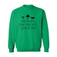 thumbnail image 1 of Save The Bees Plant More Trees Crewneck Sweatshirt, 1 of 3