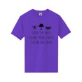 thumbnail image 1 of Save The Bees Plant More Trees Short Sleeve Neon T-Shirt, 1 of 1