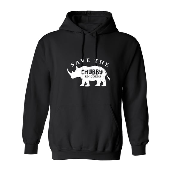 Save The C*ubby Uni*orns Sarcastic Humor Novelty Funny Men's Hoodies