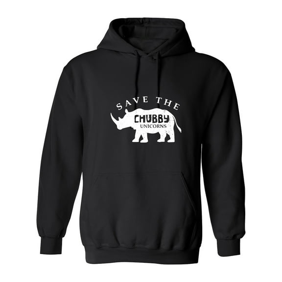 Save The C*ubby Uni*orns Sarcastic Humor Novelty Funny Men's Hoodies