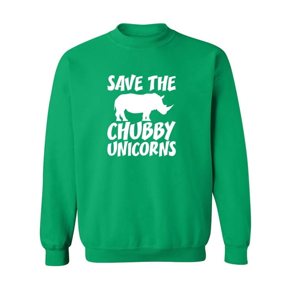 Save The Chubby Unicorns Crewneck Sweatshirt