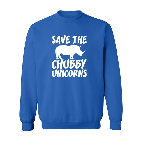 Save The Chubby Unicorns Crewneck Sweatshirt